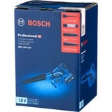 Bosch GBL 18V-120 Professional 270 kmh, Soplador de hojas azul/Negro, Soplador manual, 270 kmh, 120 m³/h, Soplado, Negro, Azul, 17000 RPM