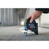Bosch GCL 2-15 G Nivel de línea/punto 10 m 500-540 nm (< 10 mW), Láser de líneas cruzadas azul/Negro, 10 m, 0,3 mm/m, 4°, 15 m, Horizontal/Vertical, Verde