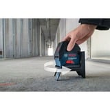 Bosch GCL 2-15 Professional Láser Combinado, Láser de líneas cruzadas azul/Negro, 15 m, 0,3 mm/m, 4°, Rojo, 650 nm (<1 mW), Nivel de línea/punto