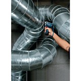 Bosch GDR 10.8-LI Negro, Azul 10,8 V, Tornillo de percusión azul/Negro, Llave de impacto, Negro, Azul, 105 Nm, 2600 RPM, Corriente alterna, Polímero de litio