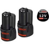 Bosch GDS 12V-115 Professional 2600 RPM Negro, Azul, Rojo, Tornillo de percusión azul/Negro, Destornillador de impacto, Mango de pistola, 3/8", Negro, Azul, Rojo, Sin escobillas, 2600 RPM