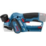 Bosch GHO 12V-20 Professional Negro, Azul, Rojo 14500 RPM, Cepillo eléctrico azul/Negro, Negro, Azul, Rojo, 14500 RPM, 5,6 cm, 1,7 cm, 2,5 m/s², Batería