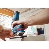 Bosch GKF 12V-8 Professional 13000 RPM Negro, Azul, Rojo, Fresadora azul/Negro, Negro, Azul, Rojo, 13000 RPM, 8 mm, 2,5 m/s², 1,5 m/s², Batería