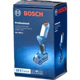 Bosch GLI 18V-300 Professional, Luz de trabajo azul/Negro, 200 mm, 332 mm, 101 mm