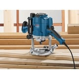 Bosch GOF 1250 CE Negro, Azul 24000 RPM 1250 W, Fresadora azul, Negro, Azul, 24000 RPM, 6, 8 (5/16"), 10000 RPM, 6 cm, 5,5 m/s²