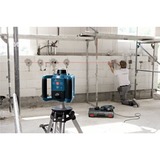 Bosch GRL 300 HV Professional Nivel giratorio 300 m 635 nm (< 1 mW), Láser rotativo azul/Negro, 300 m, 0,1 mm/m, 5°, 600 RPM, Rojo, 3R
