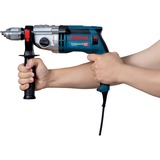 Bosch GSB 24-2 Professional 3000 RPM Negro, Azul, Gris, Taladradora de impacto azul/Negro, Destornillador de impacto, Mango de pistola, Negro, Azul, Gris, 3000 RPM, 900 RPM, 3000 RPM
