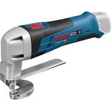 Bosch GSC 12V-13 PROFESSIONAL Cizalla eléctrica 3600 spm, Tijeras de chapa azul/Negro, Cizalla eléctrica, 3600 spm, 1,3 mm, 2 mm, 80 dB, 69 dB