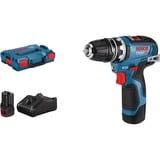 Bosch GSR 12V-35 FC Professional 1750 RPM 590 g, Taladro/destornillador azul/Negro, Taladro de pistola, 1 cm, 1750 RPM, 3,2 cm, 1 cm, 0,8 mm