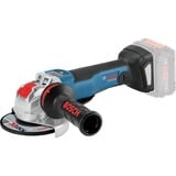 Bosch GWX 18V-10 PSC Professional amoladora angular 12,5 cm 9000 RPM 2 kg azul/Negro, 9000 RPM, 12,5 cm, Batería, 2 kg, Motor con escobillas