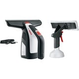 Bosch GlassVAC Solo Plus limpiador eléctrico ventana 0,1 L Negro, Blanco, Aspiradora de ventanas Negro, Blanco, 0,1 L, 105 m², 3,6 V, 2000 mAh, 30 min