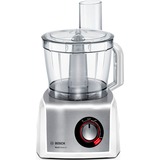 Bosch MC812S814 robot de cocina 1250 W 3,9 L Acero inoxidable, Blanco blanco/Acero fino cepillado, 3,9 L, Acero inoxidable, Blanco, Giratorio, CE, EAC, VDE, Plástico, 1250 W