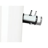 Bosch MES25A0 exprimidor Licuadora centrífuga 700 W Negro, Blanco antracita/blanco, Licuadora centrífuga, Negro, Blanco, Negro, Plata, Paso, 2 L, 1,25 L