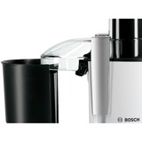Bosch MES25A0 exprimidor Licuadora centrífuga 700 W Negro, Blanco blanco/Plateado, Licuadora centrífuga, Negro, Blanco, Negro, Plata, Paso, 2 L, 1,25 L