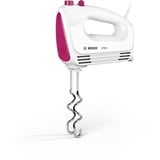 Bosch MFQ2210P batidora Batidora de mano 375 W Rosa, Blanco blanco/Rosa neón, Batidora de mano, Rosa, Blanco, 375 W, 200 mm, 73 mm, 153 mm