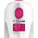 Bosch MFQ2210P batidora Batidora de mano 375 W Rosa, Blanco blanco/Rosa neón, Batidora de mano, Rosa, Blanco, 375 W, 200 mm, 73 mm, 153 mm