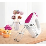 Bosch MFQ2210P batidora Batidora de mano 375 W Rosa, Blanco blanco/Lila, Batidora de mano, Rosa, Blanco, 375 W, 200 mm, 73 mm, 153 mm