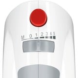 Bosch MFQ3530 batidora Batidora de mano 450 W Blanco blanco/Gris, Batidora de mano, Blanco, Batir, Amasar, Mezcla, Remover, 1,4 m, palanca, CE, VDE, Minorista