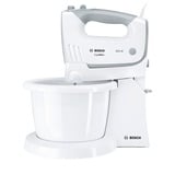 Bosch MFQ36460 batidora Batidora de varillas 450 W Blanco blanco/Gris, Batidora de varillas, Blanco, Mezcla, Mezcla, 1,3 m, Plástico, Plástico