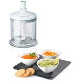 Bosch MFQ4080 batidora Batidora de mano 500 W Plata, Blanco blanco/Plateado, Batidora de mano, Plata, Blanco, 1,4 m, Botones, 500 W, 220 - 240 V