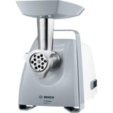 Bosch MFW45020 picadora 500 W Blanco, Picadora de carne plateado/blanco