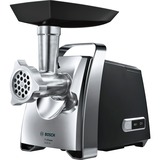 Bosch MFW67440 picadora 700 W Negro, Acero inoxidable, Picadora de carne plateado/Negro