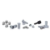 Bosch MFW68660 picadora 800 W Negro, Cromo, Picadora de carne plateado/Negro, 800 W, Negro, Cromo, 8 mm, 2200 W, 800 W, 220 - 240 V