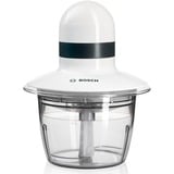 Bosch MMR08A1 picadora eléctrica de alimentos 0,8 L 400 W Antracita, Blanco, Trituradora plateado/blanco, 0,8 L, Antracita, Blanco, Plástico, Acero inoxidable, 400 W, 195 mm