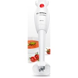 Bosch MSM14000 licuadora Batidora de mano 400 W Blanco blanco/Rojo, Batidora de mano, 1,2 m, 400 W, Blanco