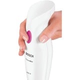 Bosch MSM2410PW licuadora Batidora de inmersión 400 W Púrpura, Blanco, Batidora de mano blanco/Rosa neón, Batidora de inmersión, 400 W, Púrpura, Blanco