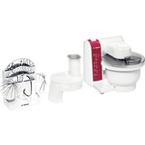 Bosch MUM4825 robot de cocina 600 W Rojo, Blanco blanco/Rojo, Rojo, Blanco, 1,2 m, 600 W, 265 mm, 305 mm, 265 mm