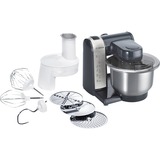 Bosch MUM48A1 robot de cocina 600 W 3,9 L Antracita, Plata gris/Plateado, 3,9 L, Antracita, Plata, 1,2 m, Acero inoxidable, Plástico, 600 W