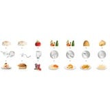 Bosch MUM50E32DE robot de cocina 3,9 L Plata 800 W blanco, 3,9 L, Plata, Botones, 1,25 L, 1,1 m, 1,25 g