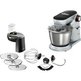Bosch MUM9D33S11 robot de cocina 1300 W 5,5 L Acero inoxidable plateado, 5,5 L, Acero inoxidable, Giratorio, 220 - 240 V, 50 - 60 Hz, Acero inoxidable