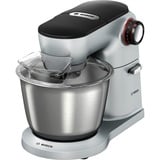 Bosch MUM9D33S11 robot de cocina 1300 W 5,5 L Negro, Plata plateado/Negro, 5,5 L, Negro, Plata, Giratorio, 1 m, Acero inoxidable, Metal