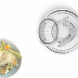 Bosch MUZ5MM1 batidora y accesorio para mezclar alimentos, Trituradora blanco/Transparente, Acero inoxidable, Acero inoxidable, MUM5xxx, 1 kg