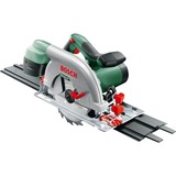 Bosch PKS 66 AF 19 cm Verde, Rojo, Plata 5000 RPM 1600 W, Sierra circular verde/Negro, Madera, Verde, Rojo, Plata, 19 cm, 5000 RPM, 6,6 cm, 4,8 cm