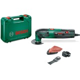 Bosch PMF 220 CE Negro, Verde, Rojo 220 W 20000 OPM, Herramienta multifunción verde/Negro, Corte, Desbastado, Serrado, Negro, Verde, Rojo, 20000 OPM, 15000 OPM, 1,4°, Corriente alterna