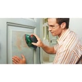 Bosch PSM 100 A Multilijadora 26000 OPM Negro, Verde, Rojo, Lijadora múltiple verde/Negro, Multilijadora, Velcro, Negro, Verde, Rojo, 26000 OPM, 1,4 mm, 0,7 mm