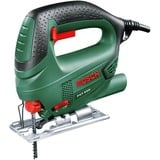 Bosch PST 650 power jigsaws 3100 spm 500 W 1,6 kg, Sierra de calar verde/Negro, Área de agarre superior, Negro, Verde, 45°, Acero, 3100 spm, 6,5 cm