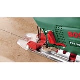 Bosch PST 700 E power jigsaws 3100 spm 500 W 1,7 kg, Sierra de calar verde/Negro, Área de agarre superior, Negro, Verde, Rojo, 45°, 3100 spm, 7 cm, 500 spm