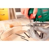 Bosch PST 700 E power jigsaws 3100 spm 500 W 1,7 kg, Sierra de calar verde/Negro, Área de agarre superior, Negro, Verde, Rojo, 45°, 3100 spm, 7 cm, 500 spm