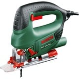 Bosch PST 800 PEL power jigsaws 3000 spm 530 W 2 kg, Sierra de calar verde/Negro, Área de agarre superior, Negro, Verde, Rojo, 3000 spm, 8 cm, 500 spm, 5 mm