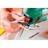 Bosch PST 900 PEL power jigsaws 3100 spm 620 W 2,2 kg, Sierra de calar verde/Negro, Área de agarre superior, Negro, Verde, Rojo, Plata, 45°, Acero, 3100 spm, 9 cm
