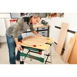 Bosch PWB 600 Banco de trabajo para carpintería verde, Banco de trabajo para carpintería, Aluminio, Bamboo, Madera, Negro, Verde, Metálico, 680 mm, 552,6 mm, 834 mm