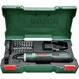 Bosch PushDrive Verde, Destornillador verde, Verde, 5 Nm, 2,5 Nm, 5 Nm, Batería, 3,6 V