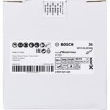 Bosch R780 Disco de lijado, Rueda de esmeril Disco de lijado, Acero inoxidable, Acero, 12,5 cm, Bosch, Centro plano, 2,22 cm