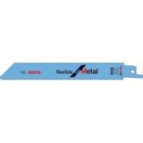 Bosch S 922 EF Sabre saw blade Bimetálico 1pieza(s), Hoja de sierra Sabre saw blade, Perfil, Chapa metálica (delgada), Bimetálico, 1,4 mm, 10 cm, 1 pieza(s)