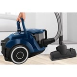 Bosch Serie 6 BGC41X36 aspiradora 2,4 L Aspiradora cilíndrica Secar 700 W Sin bolsa, Aspiradora de suelo negro/Azul, 700 W, Aspiradora cilíndrica, Secar, Sin bolsa, 2,4 L, Filtro EPA, HEPA