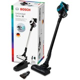 Bosch Serie 6 BKS6111P aspiradora de pie y escoba eléctrica Azul, Aspirador vertical Petrol, Azul, CE, EAC-Eurasian, Morocco, Ukraine, VDE, Alemania, Secar, Filtrado, Batería